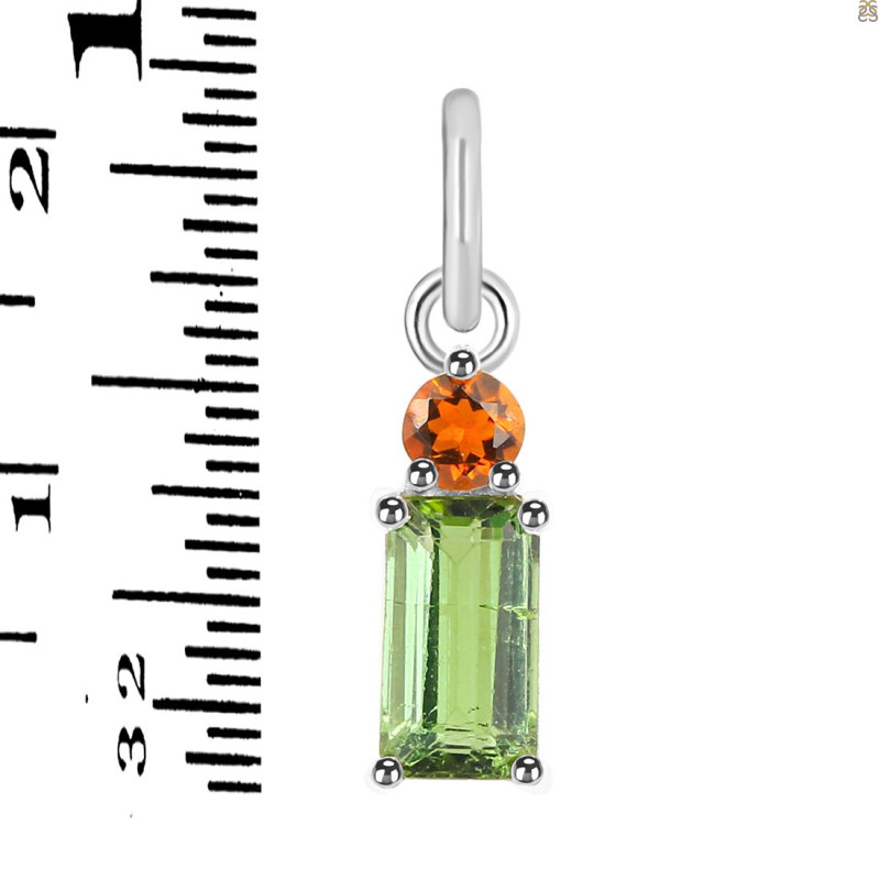 Tourmaline Pendant-2SP TRM-1-834