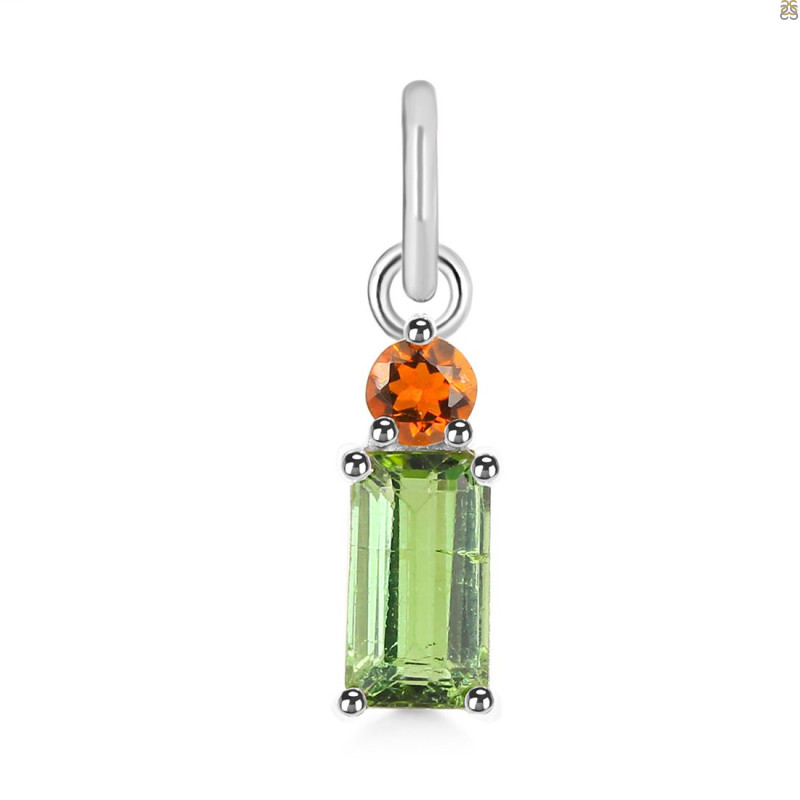 Tourmaline Pendant-2SP TRM-1-834
