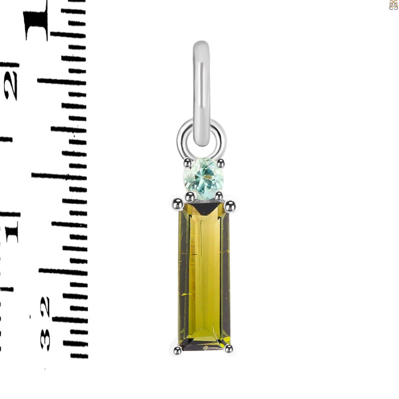 Tourmaline Pendant-2SP TRM-1-836