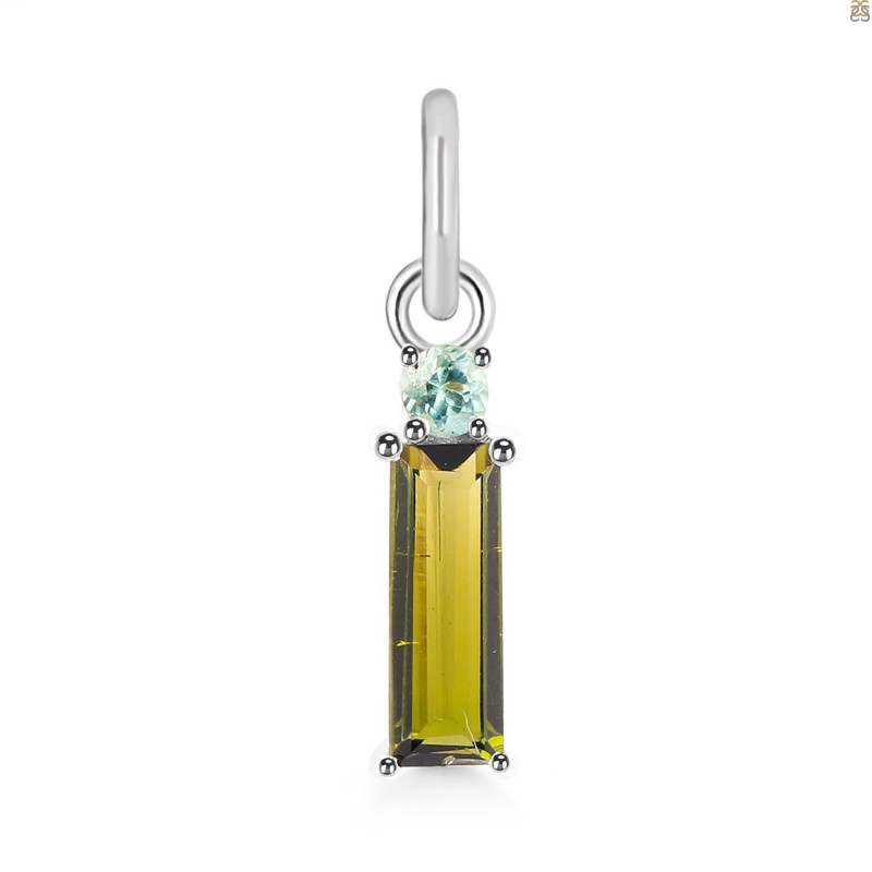 Tourmaline Pendant-2SP TRM-1-836