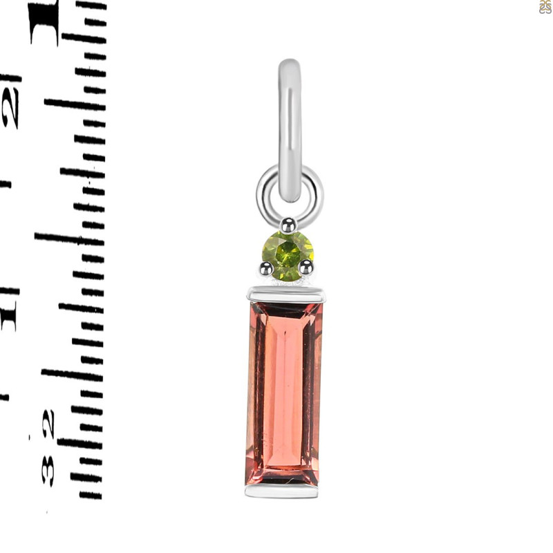 Tourmaline Pendant-2SP TRM-1-838