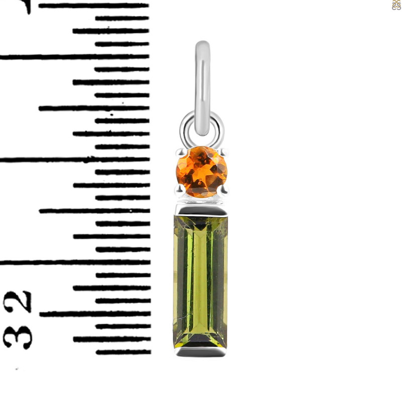 Tourmaline Pendant-2SP TRM-1-855