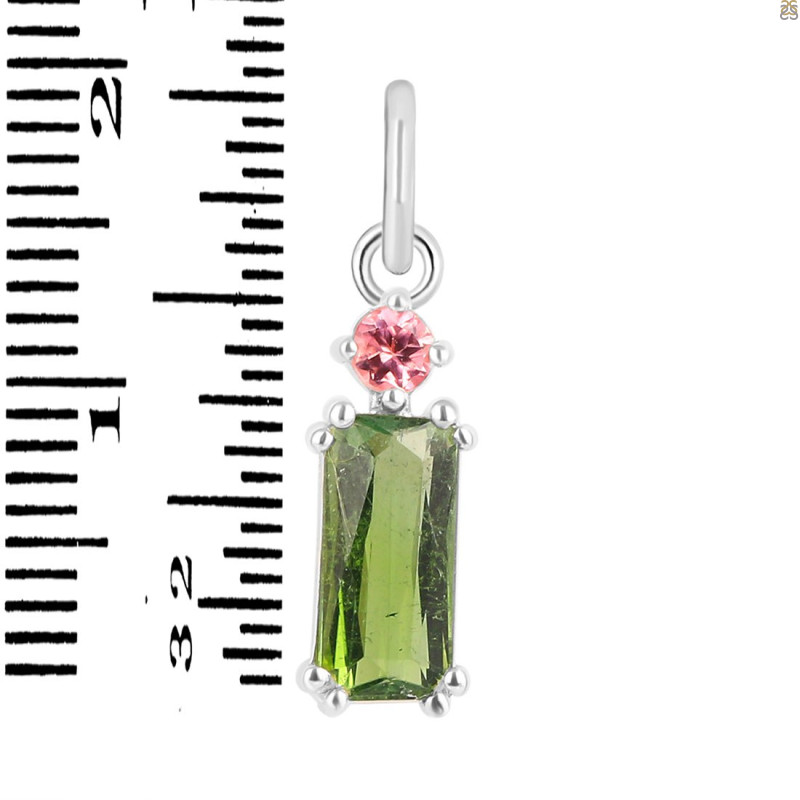 Tourmaline Pendant-2SP TRM-1-871