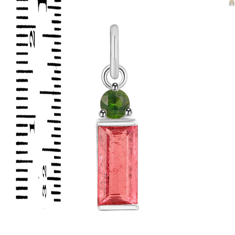 Tourmaline Pendant-2SP TRM-1-875