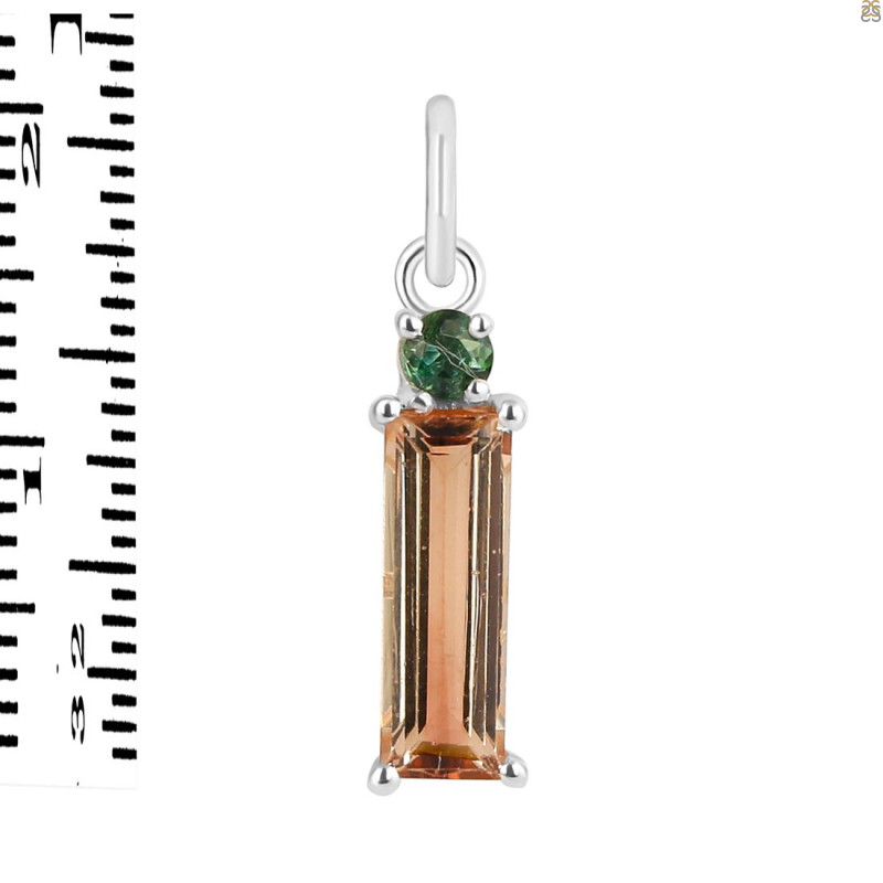 Tourmaline Pendant-2SP TRM-1-878
