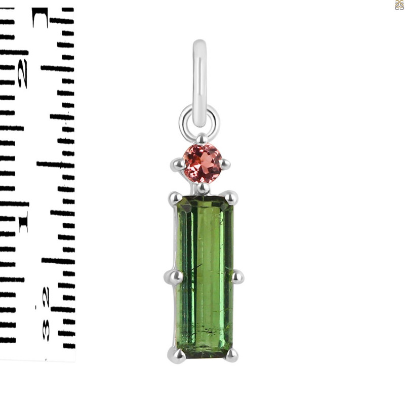 Tourmaline Pendant-2SP TRM-1-880