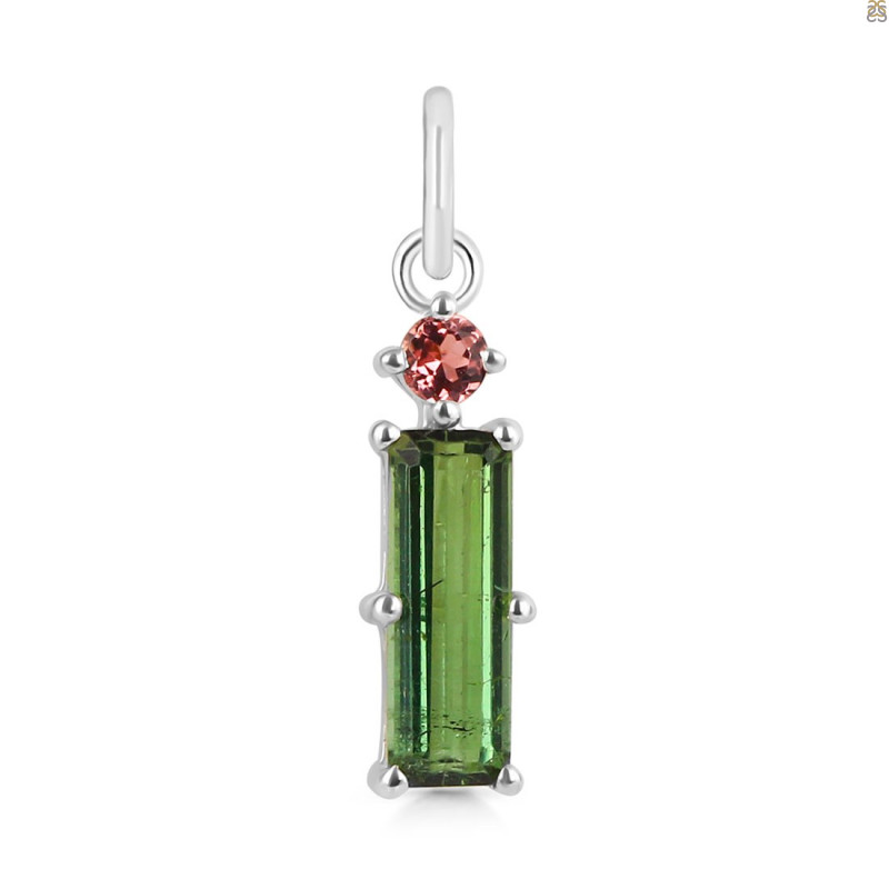 Tourmaline Pendant-2SP TRM-1-880