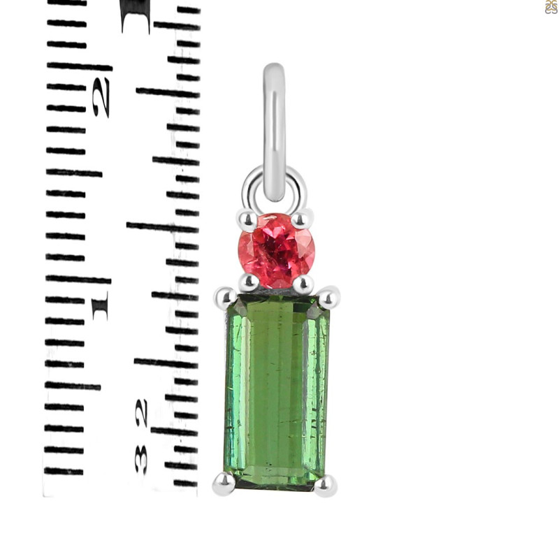 Tourmaline Pendant-2SP TRM-1-884