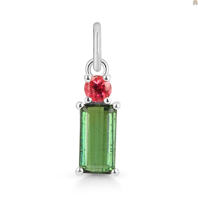 Tourmaline Pendant-2SP TRM-1-884