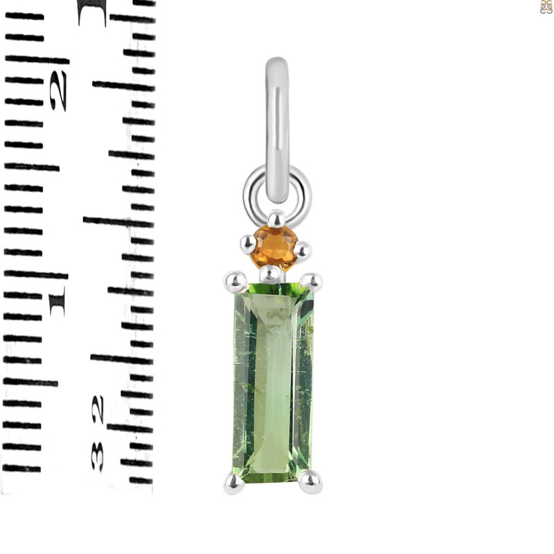 Tourmaline Pendant-2SP TRM-1-886