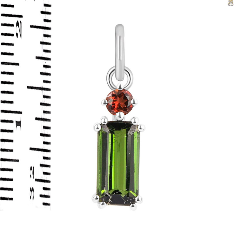 Tourmaline Pendant-2SP TRM-1-888