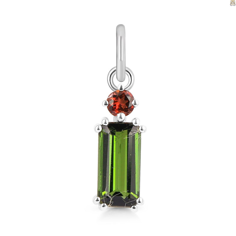 Tourmaline Pendant-2SP TRM-1-888