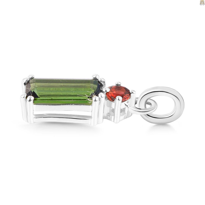 Tourmaline Pendant-2SP TRM-1-888