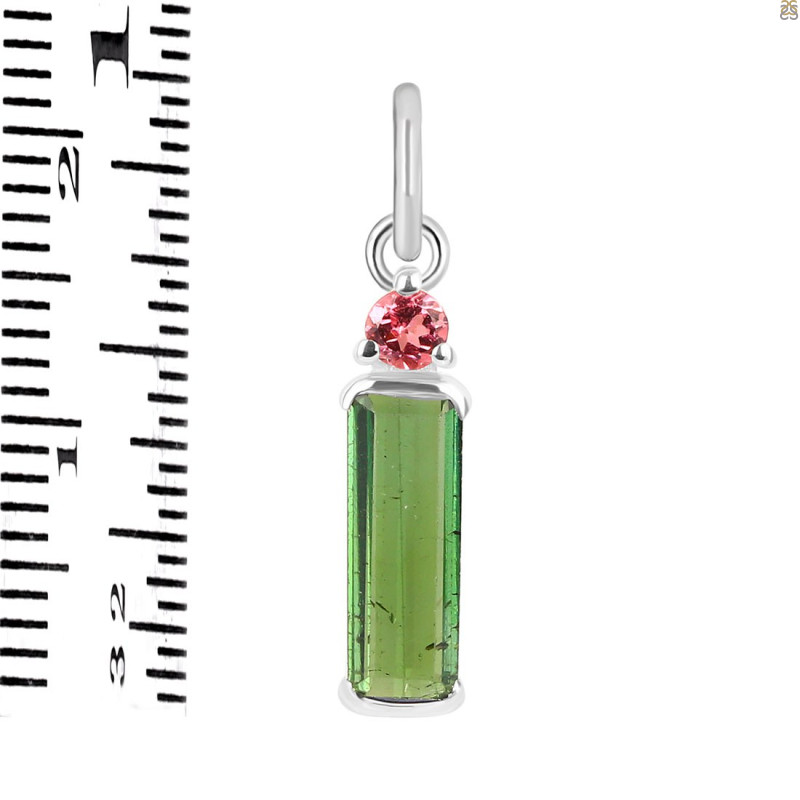 Tourmaline Pendant-2SP TRM-1-890
