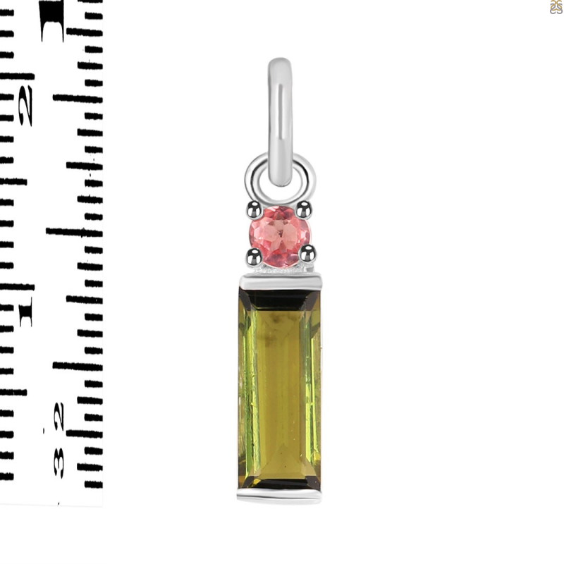 Tourmaline Pendant-2SP TRM-1-892