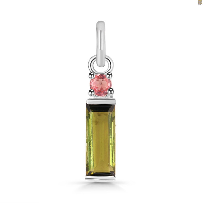 Tourmaline Pendant-2SP TRM-1-892