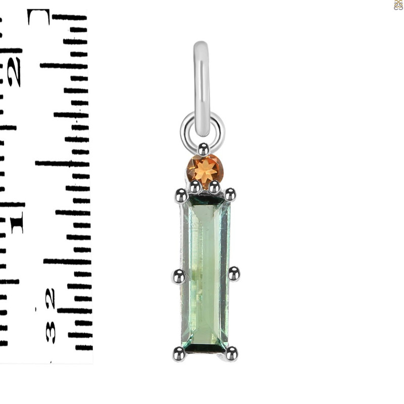 Tourmaline Pendant-2SP TRM-1-894
