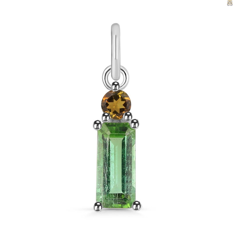 Tourmaline Pendant-2SP TRM-1-895