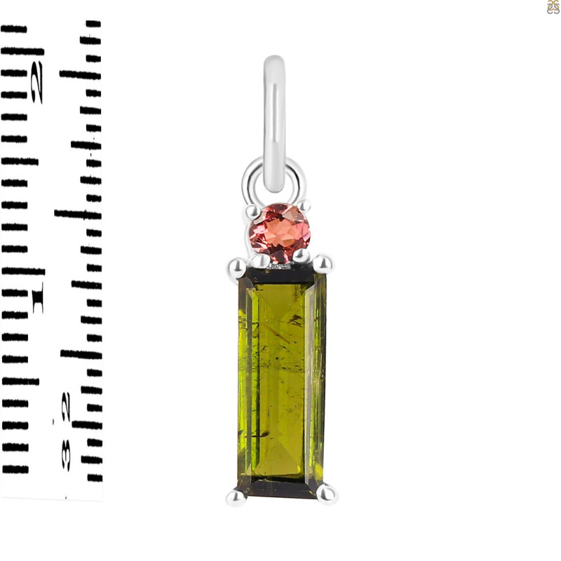 Tourmaline Pendant-2SP TRM-1-904