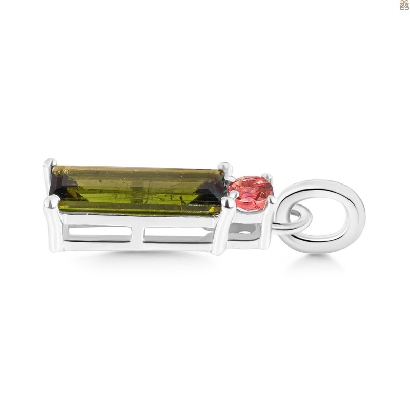 Tourmaline Pendant-2SP TRM-1-904
