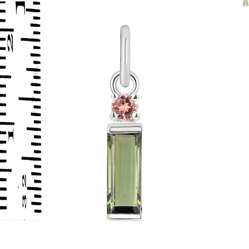 Tourmaline Pendant-2SP TRM-1-909
