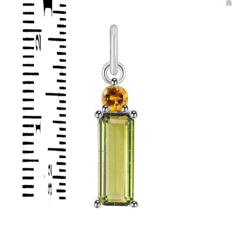 Tourmaline Pendant-2SP TRM-1-916