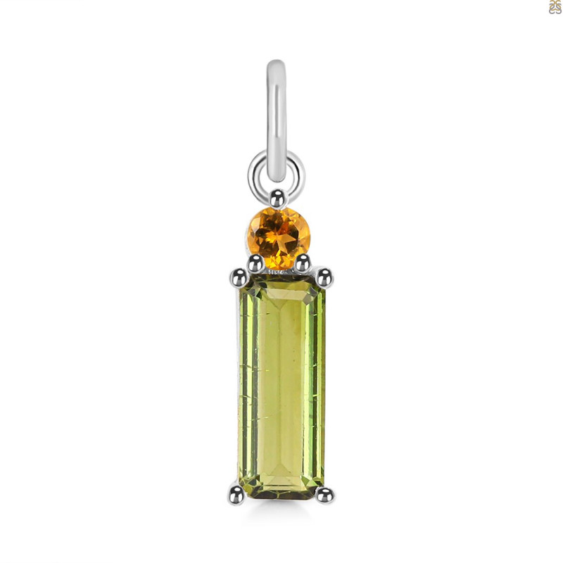 Tourmaline Pendant-2SP TRM-1-916