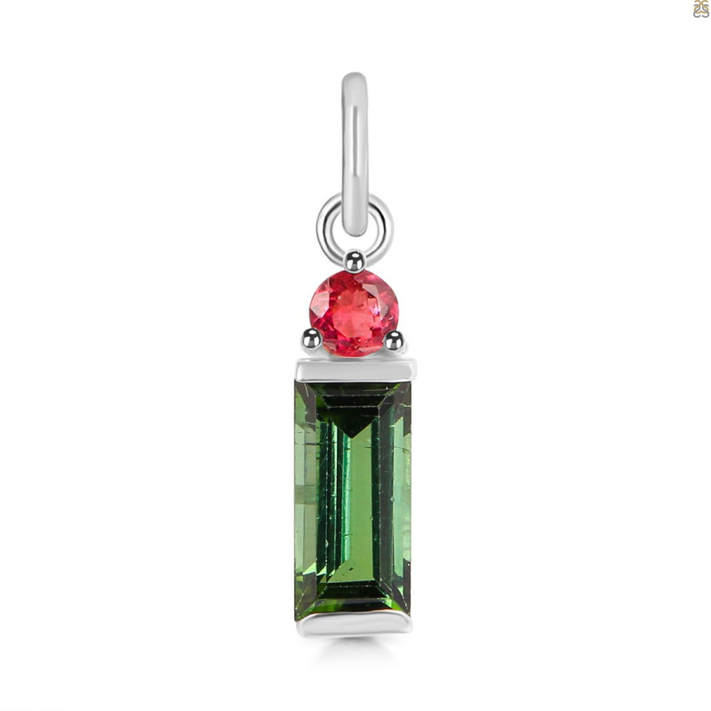 Tourmaline Pendant-2SP TRM-1-918