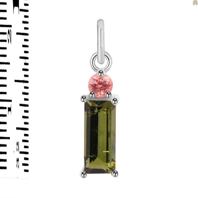 Tourmaline Pendant-2SP TRM-1-923