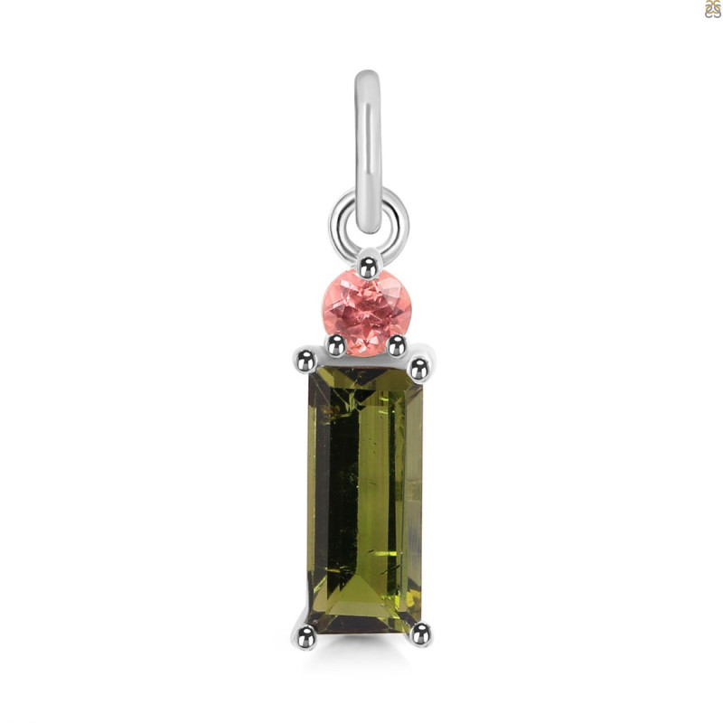 Tourmaline Pendant-2SP TRM-1-923
