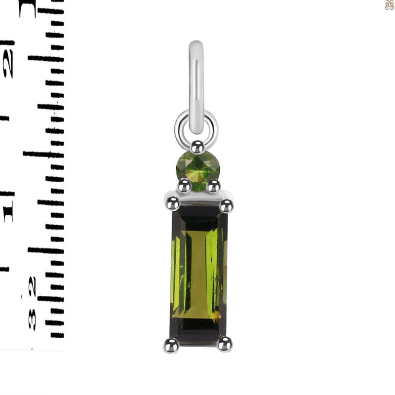 Tourmaline Pendant-2SP TRM-1-934