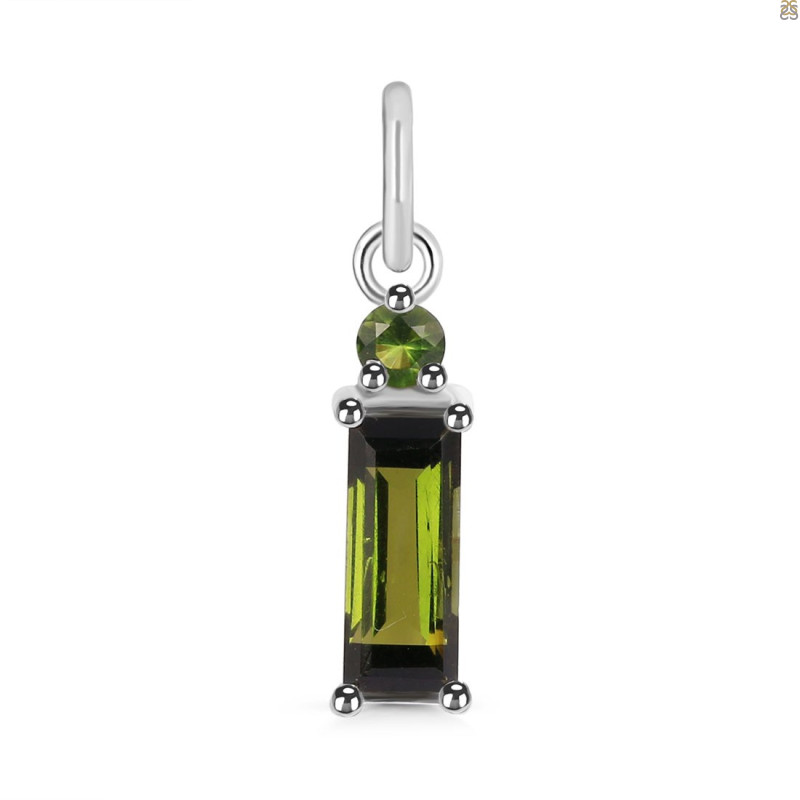 Tourmaline Pendant-2SP TRM-1-934