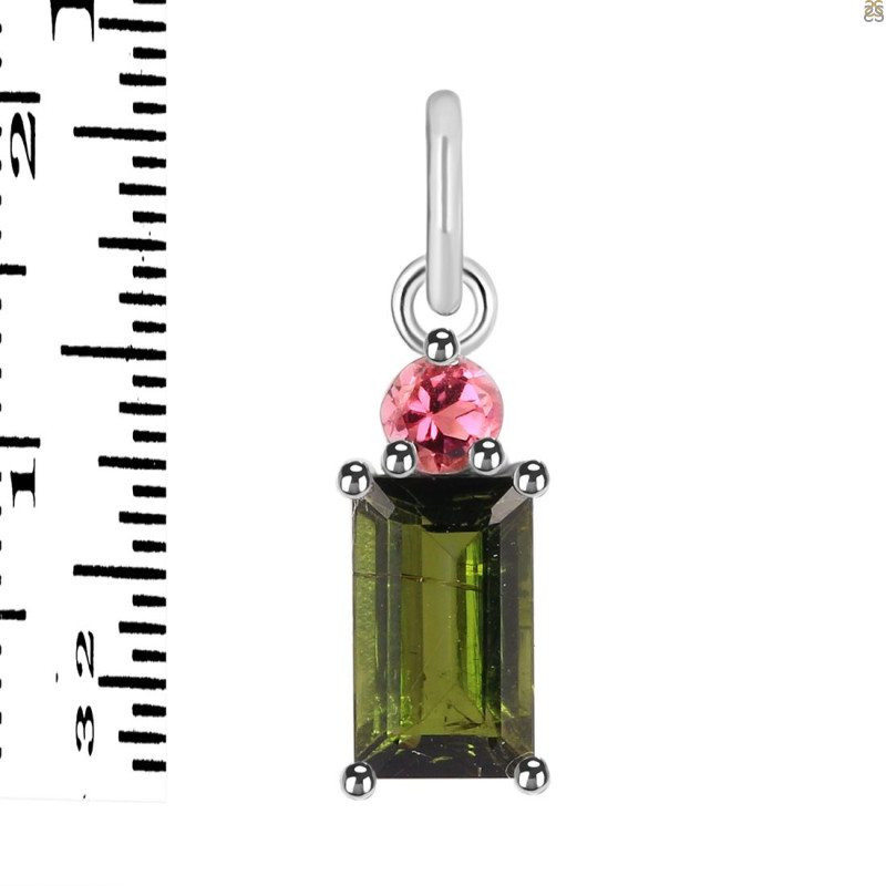 Tourmaline Pendant-2SP TRM-1-935