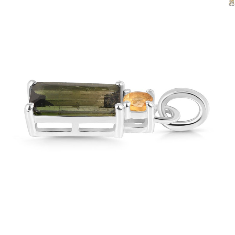Tourmaline Pendant-2SP TRM-1-936