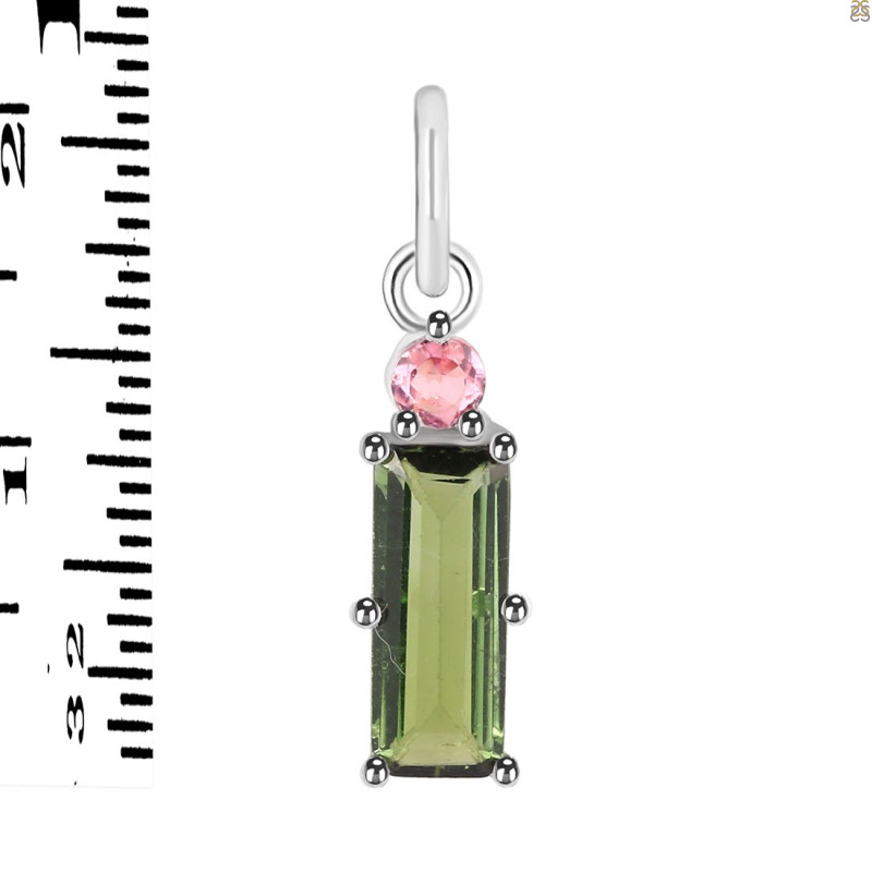Tourmaline Pendant-2SP TRM-1-937