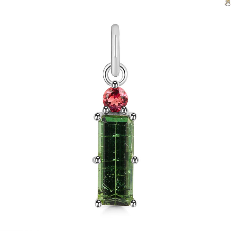 Tourmaline Pendant-2SP TRM-1-952