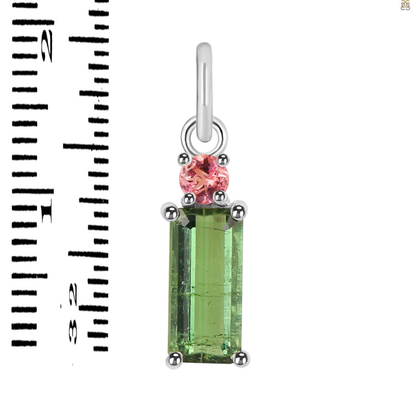 Tourmaline Pendant-2SP TRM-1-953