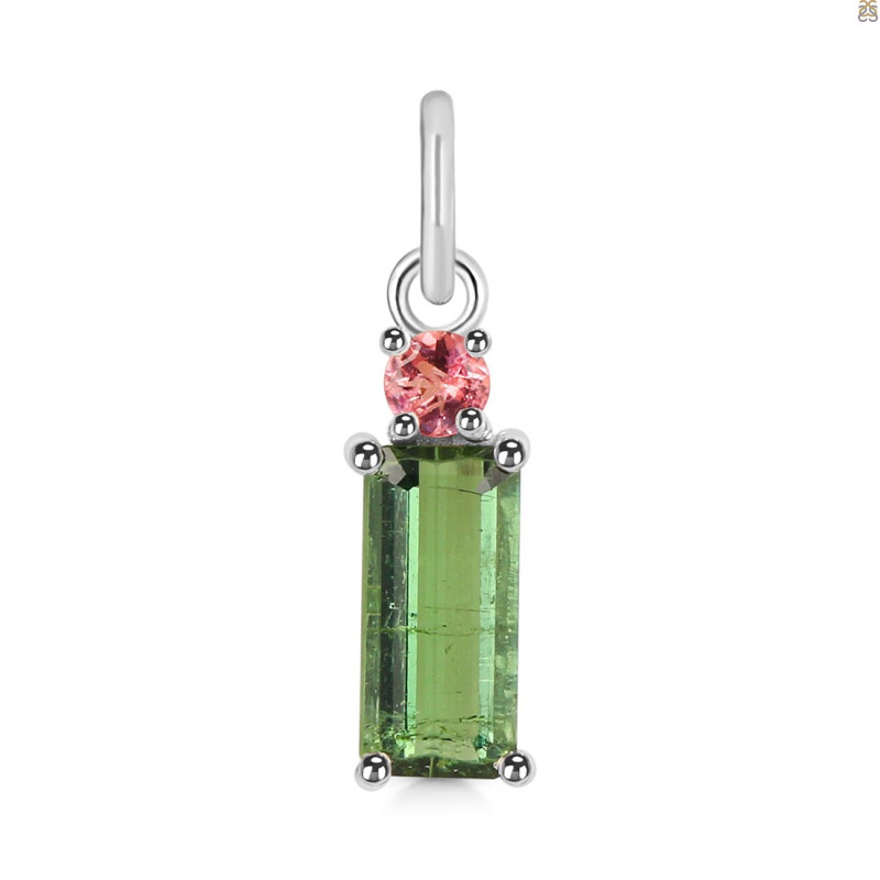 Tourmaline Pendant-2SP TRM-1-953