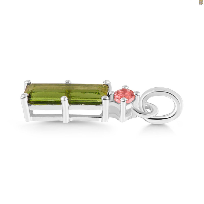 Tourmaline Pendant-2SP TRM-1-958