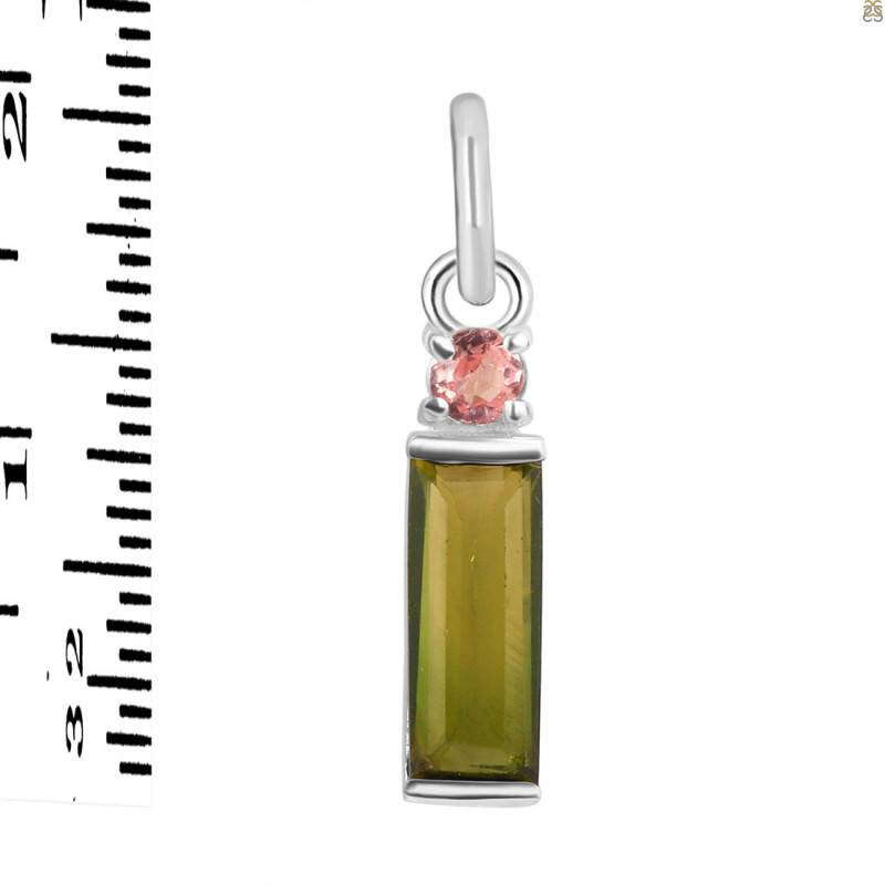 Tourmaline Pendant-2SP TRM-1-961