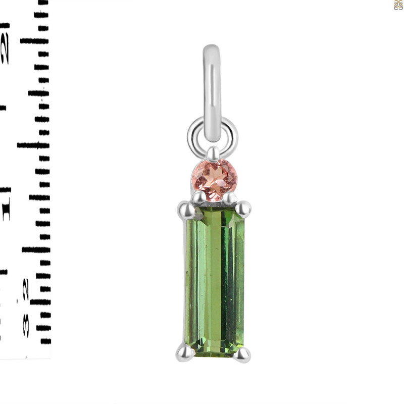 Tourmaline Pendant-2SP TRM-1-962