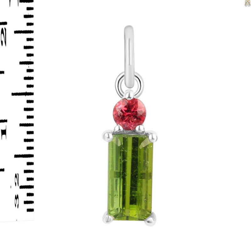 Tourmaline Pendant-2SP TRM-1-964