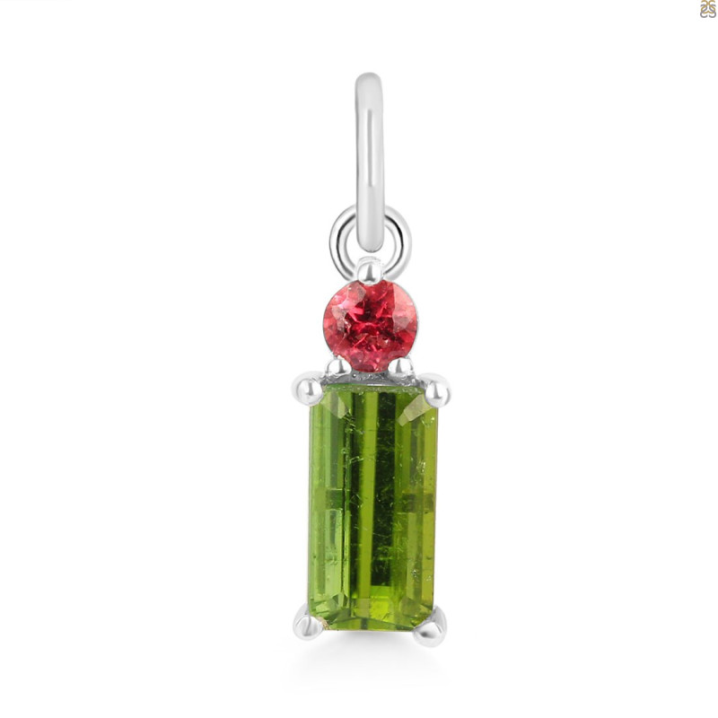 Tourmaline Pendant-2SP TRM-1-964