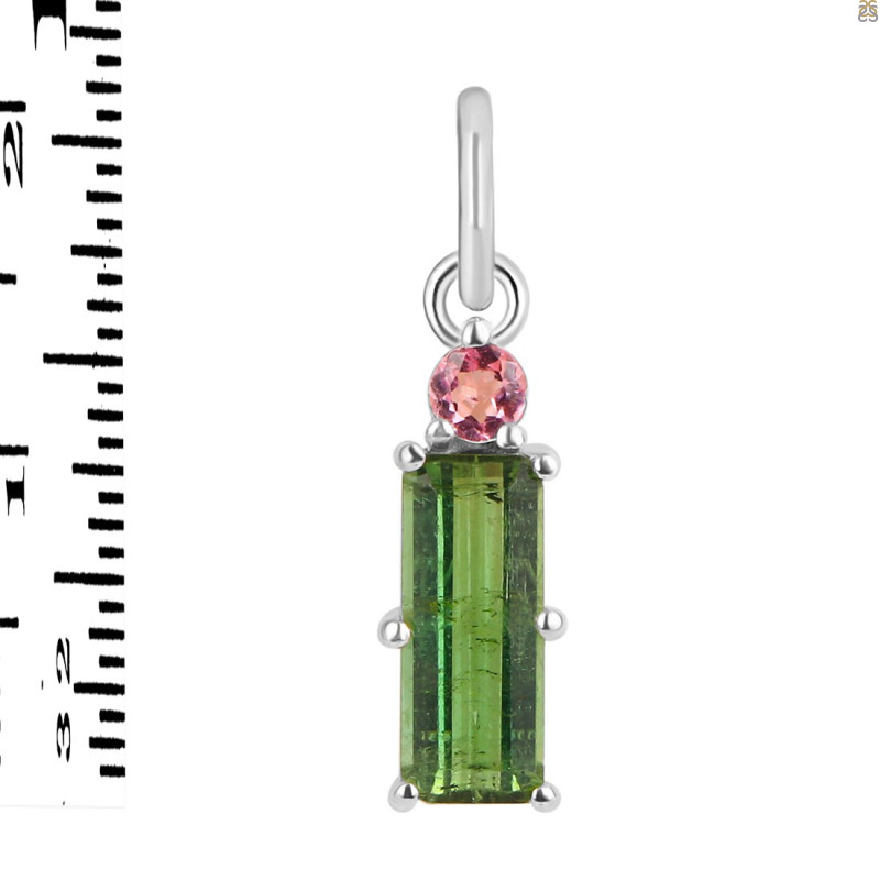 Tourmaline Pendant-2SP TRM-1-965