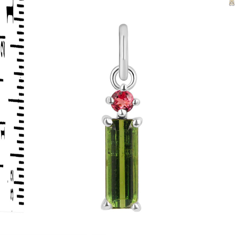Tourmaline Pendant-2SP TRM-1-966