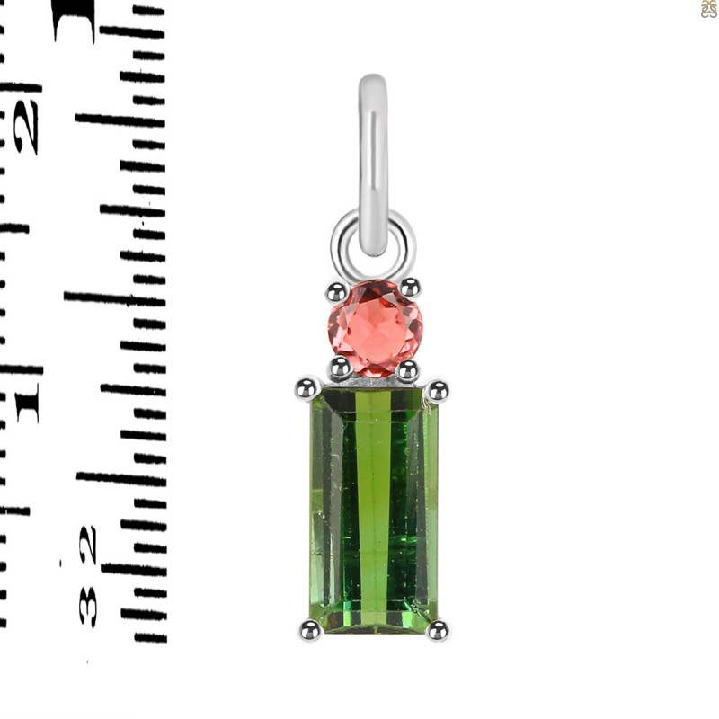 Tourmaline Pendant-2SP TRM-1-986