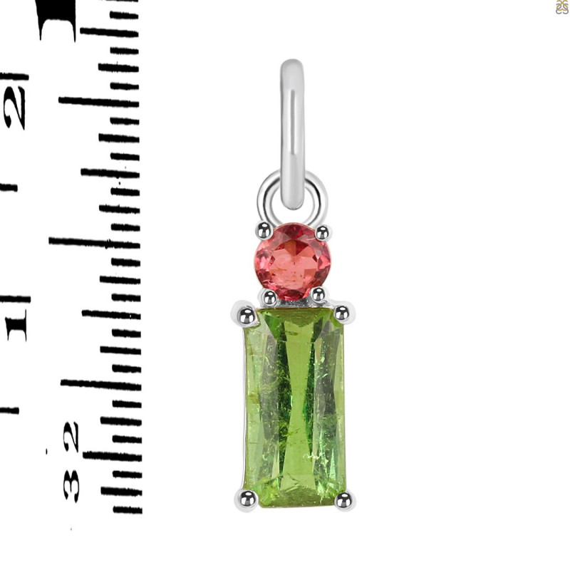 Tourmaline Pendant-2SP TRM-1-987
