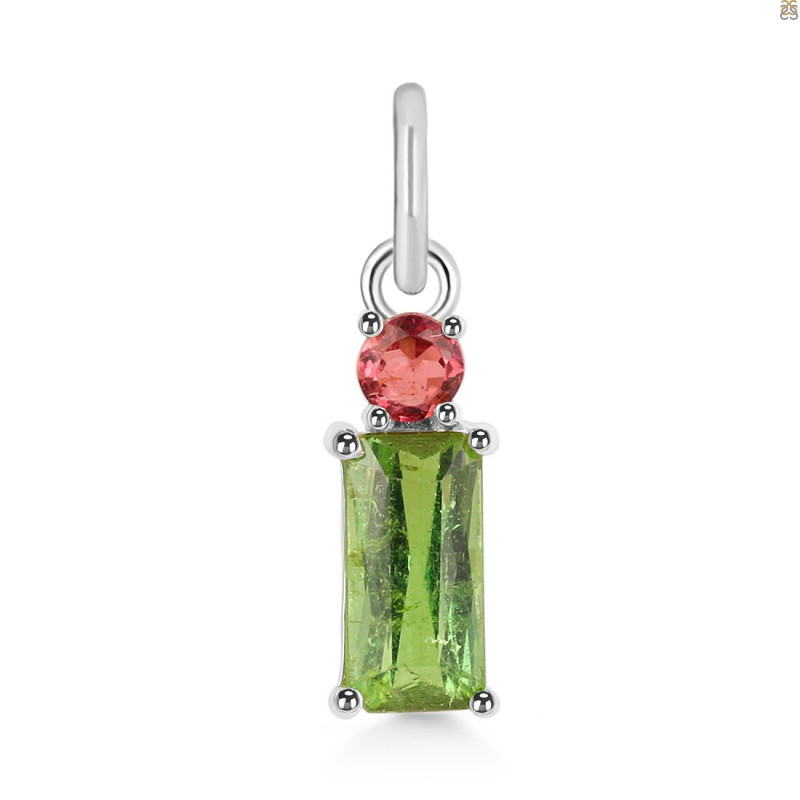 Tourmaline Pendant-2SP TRM-1-987