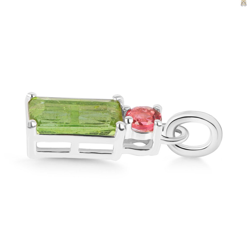Tourmaline Pendant-2SP TRM-1-987