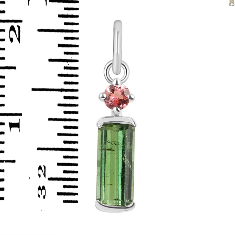 Tourmaline Pendant-2SP TRM-1-988